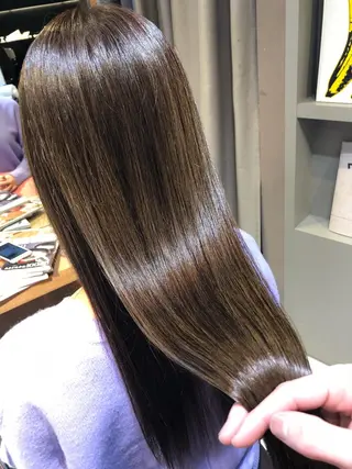 ロング カラー 奥田 千尋のヘアスタイル