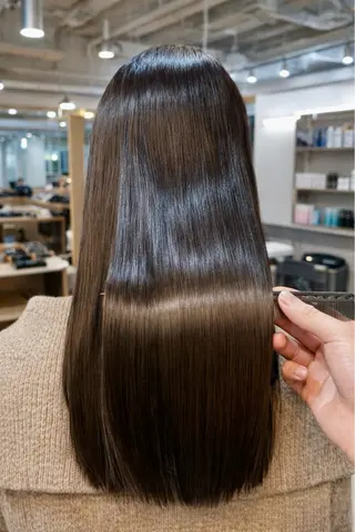 セミロング 💎艶髪／美髪特化 世麗💎のヘアスタイル