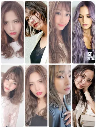 カラー Crystal 船橋のヘアスタイル