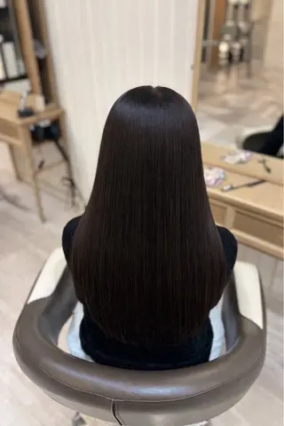 ロング 🪐韓国／グレージュ ／ ｓａｋｕｒａ☽⋰のヘアスタイル