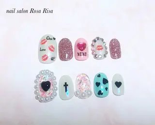 ショート ネイル ネイルスタジオ シェイクユアハンズのネイルデザイン