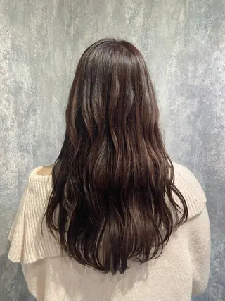 カラー shiori/透明感 /顔周り/髪質改善のヘアスタイル