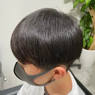 ショート メンズ esu心斎橋所属・esu☀️勇美☀️ 髪質改善ストレートのヘアスタイル