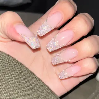 ネイル 🩰ミキ/韓国♡ 大人girlyネイルのネイルデザイン