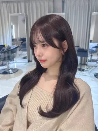 ロング 韓国ヘア×艶髪🎀 池袋/Rina🩶のヘアスタイル