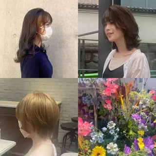 ミディアム カラー パーマ LOTUS表参道所属・【代表】 🌟MASA🌟美髪のヘアスタイル