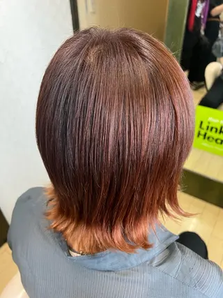 ショート カラー 奥田 勝亮のヘアスタイル