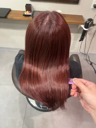 ミディアム 飯村 友亮のヘアスタイル