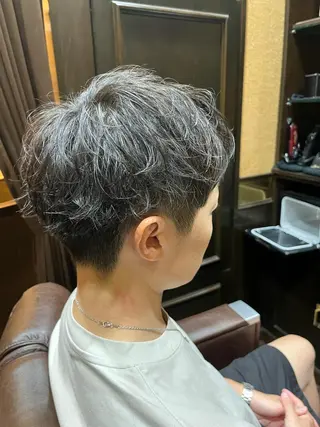 ショート メンズ UNTRACE -BARBER SHOP所属・工藤 千織のヘアスタイル