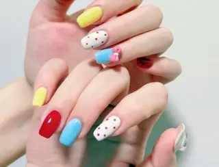 ネイル 高木 維麗絲のネイルデザイン