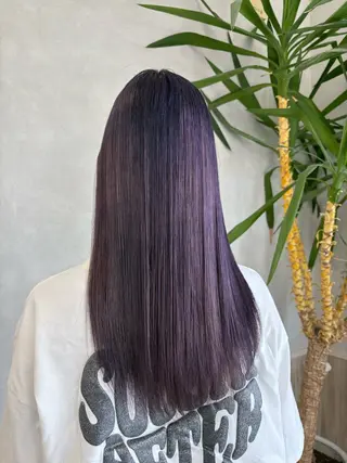 ロング カラー GRANDEUR やまだかなのヘアスタイル