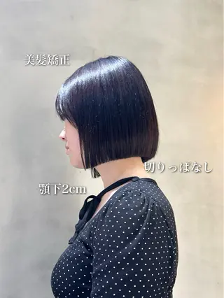 ショート R'eel所属・ボブ／髪質改善 ／銀座のヘアスタイル
