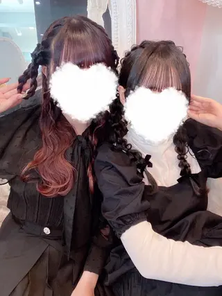 ヘアアレンジ tofu所属・ヤマザキ メグミのヘアスタイル