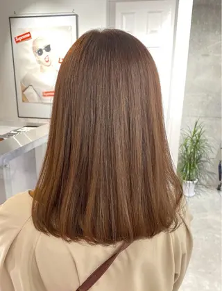 カラー わかすぎ ほのかのヘアスタイル