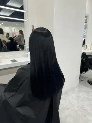 ロング カラー 韓国トレンドヘア🤍 Chima🤍のヘアスタイル