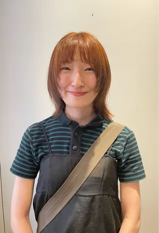 ミディアム カラー Toiro 横浜所属・🎀レイヤー/パーマ カラー/ai🎀のヘアスタイル