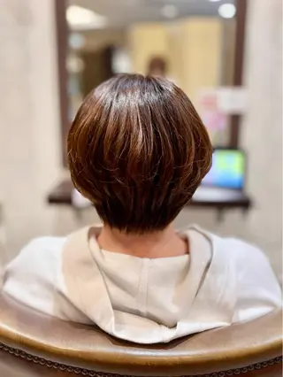 ショート オオソネ マリアのヘアスタイル