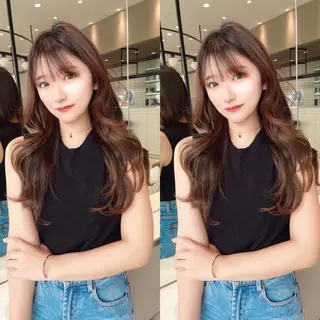 ロング 韓国ヘア/髪質改善 TAKAHIROのヘアスタイル