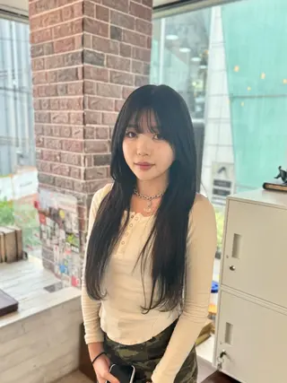 ロング ウルフレイヤー エクステ/kokiのヘアスタイル