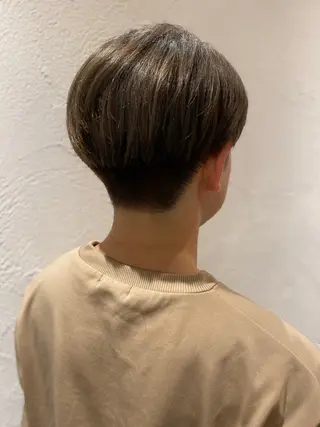 メンズ 髪質改善/縮毛矯正/ ブリーチ/荊尾のヘアスタイル