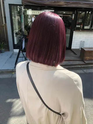 ミディアム カラー 韓国ヘア🫧艶カラー 🫧髪質改善/オオヤのヘアスタイル
