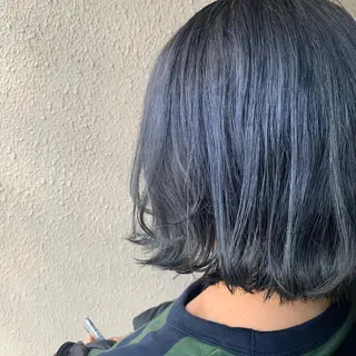 ミディアム カラー chouette/ 根本優希のヘアスタイル