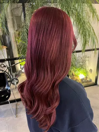 ロング カラー Salon de  COCO所属・Yuka /ツヤカラー✨のヘアスタイル