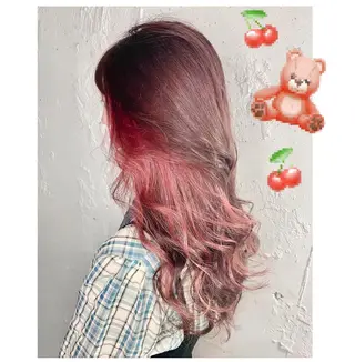 カラー GARU-ガル-所属・TSUNO🦖 派手髪/オタク美容師のヘアスタイル