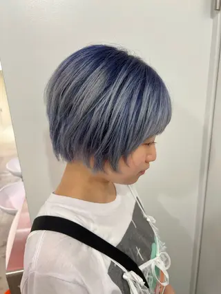 ショート 💥ウルフカット デザインあんな💥のヘアスタイル