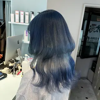 ロング カラー ブリーチカラー 🩵MIZUKIのヘアスタイル