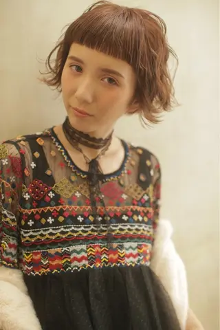 ショート カラー 🍋似合わせ✖️ ｼｮｰﾄﾍｱ🍋早田のヘアスタイル