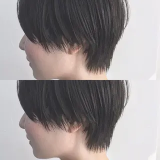 ショート ショートヘア、ボブ こやさん　コヤマのヘアスタイル