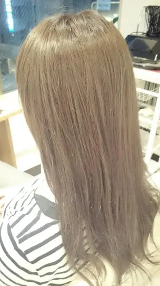 セミロング ロング カラー SAI hairgardenのヘアスタイル