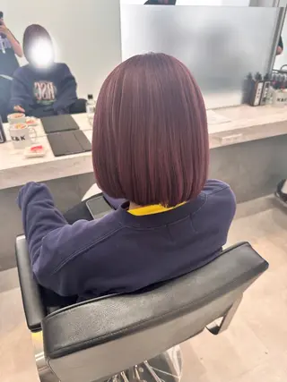 カラー 🦄 岡田 詠 🦄のヘアスタイル