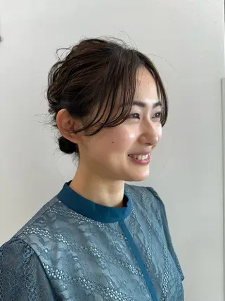 セミロング 着付け/ヘアセット/ 韓国/髪質改善/夏美のその他イメージ