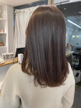 ロング カラー 透明感/ハイトーン Annaのヘアスタイル