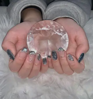 ネイル 銀河_ Chan nailsのネイルデザイン