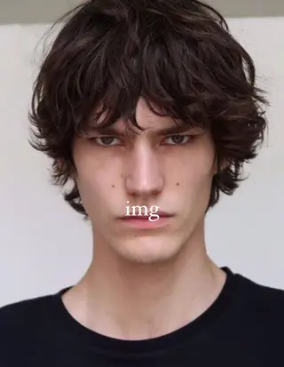 ショート HARUKI🏔️/ メンズ/透けブラウンのヘアスタイル