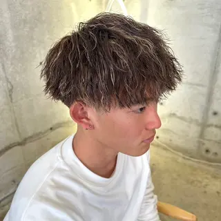 カラー パーマ メンズ YUIMARL➰💖 NATSUKIのヘアスタイル