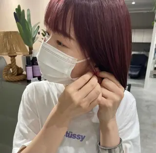 カラー wewe: momoeのヘアスタイル