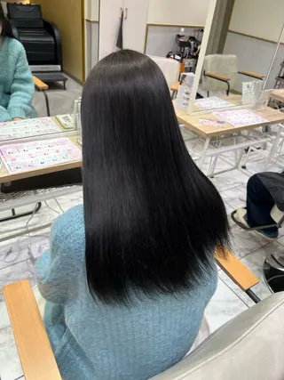 ロング カラー 酸性ストレート人気 No,1/カスミ🩰のヘアスタイル