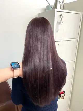 ロング luna所属・luna ayane ／透明感カラーのヘアスタイル