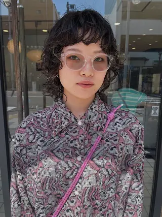 ミディアム パーマ パーマ指名No1 /namiのヘアスタイル