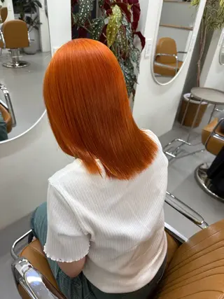 カラー fab.所属・檜 果歩のヘアスタイル