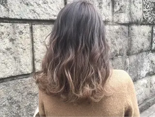 ミディアム カラー 🌈髪質改善カラーの 🌈坂本侑樹のヘアスタイル