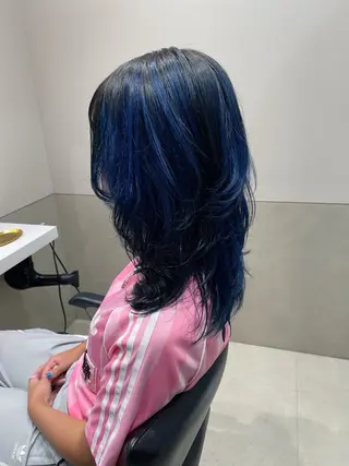 カラー 佐野 えり奈のヘアスタイル