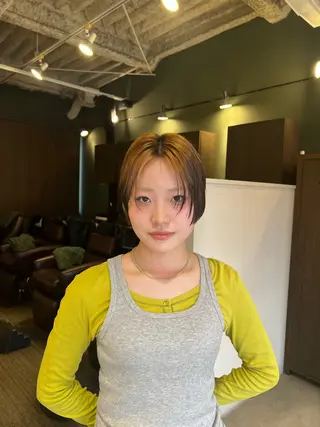 ショート nitens所属・タカハラ ケント /大阪住吉/美容室/のヘアスタイル