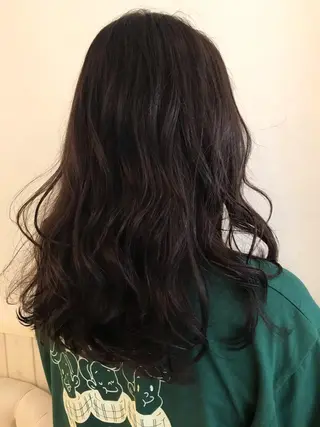 セミロング 松島 涼花のヘアスタイル