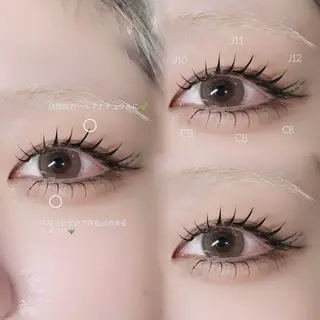 マツエク・マツパ 大宮 あかりのマツエク・マツパデザイン