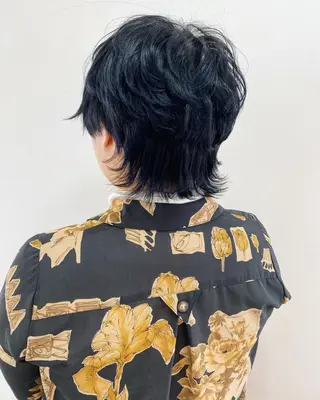 ショート カラー フラム所属・WATANABE MISAKIのヘアスタイル